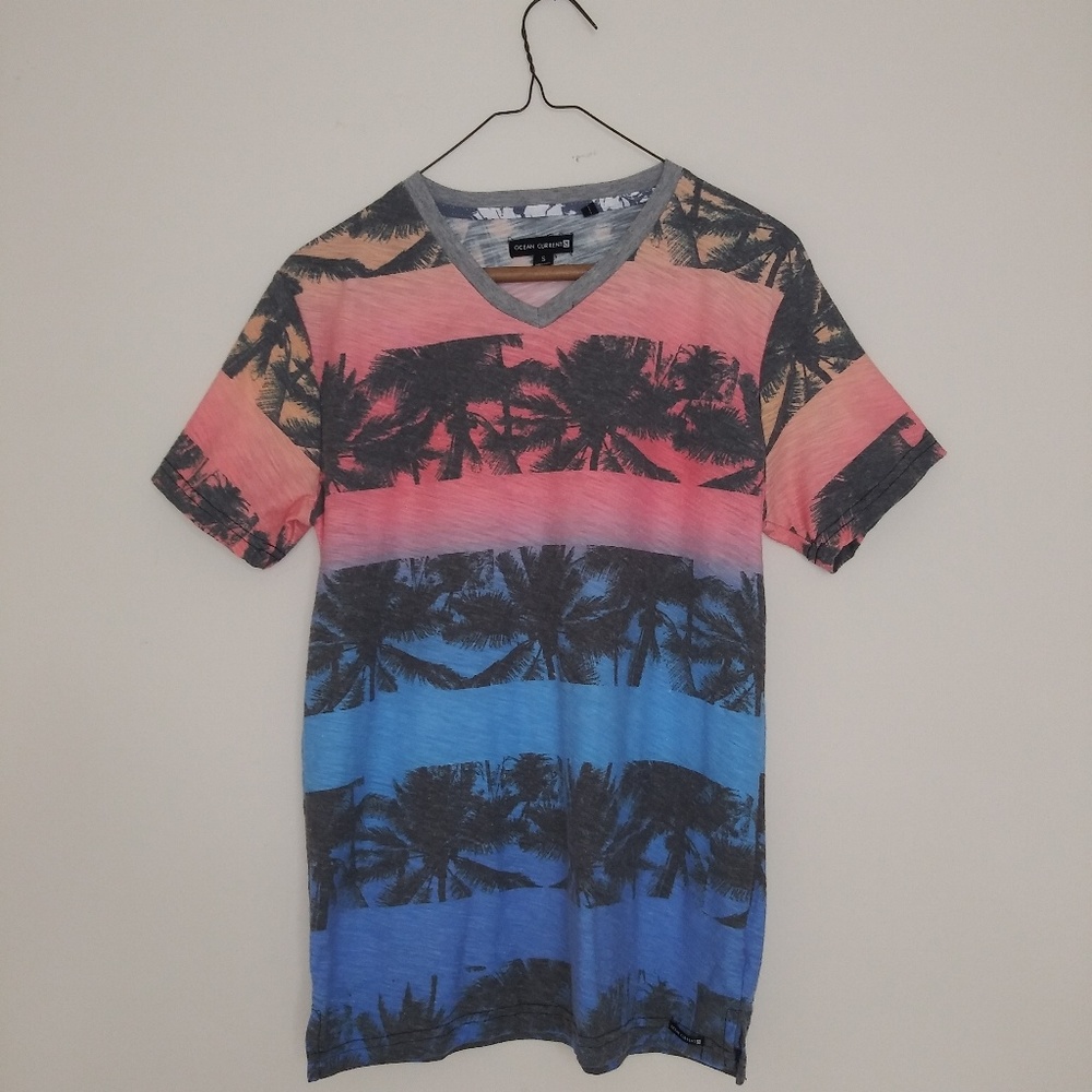 Ocean Current Printed Shirt